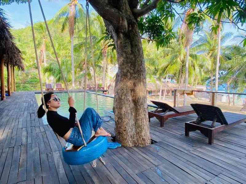 Langchia Nam Du Resort có bãi tắm riêng, điểm ngắm bình minh đẹp nhất 